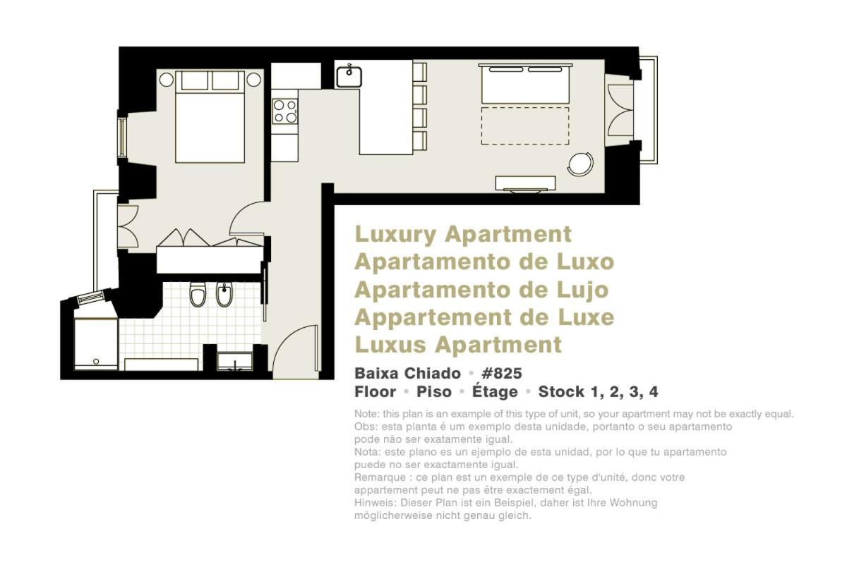 Lisbon Serviced Apartments - Baixa Exterior foto